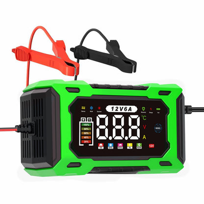 🚗12V/24V Smart Battery Charger, Maintainer & Trickle Charger🔋