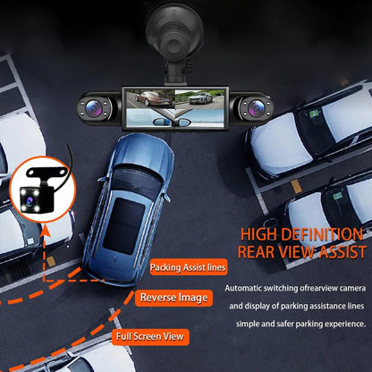 🔥360° Full View Car Dashcam System