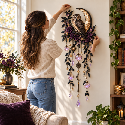 Enchanted Moon Animal Wall Light