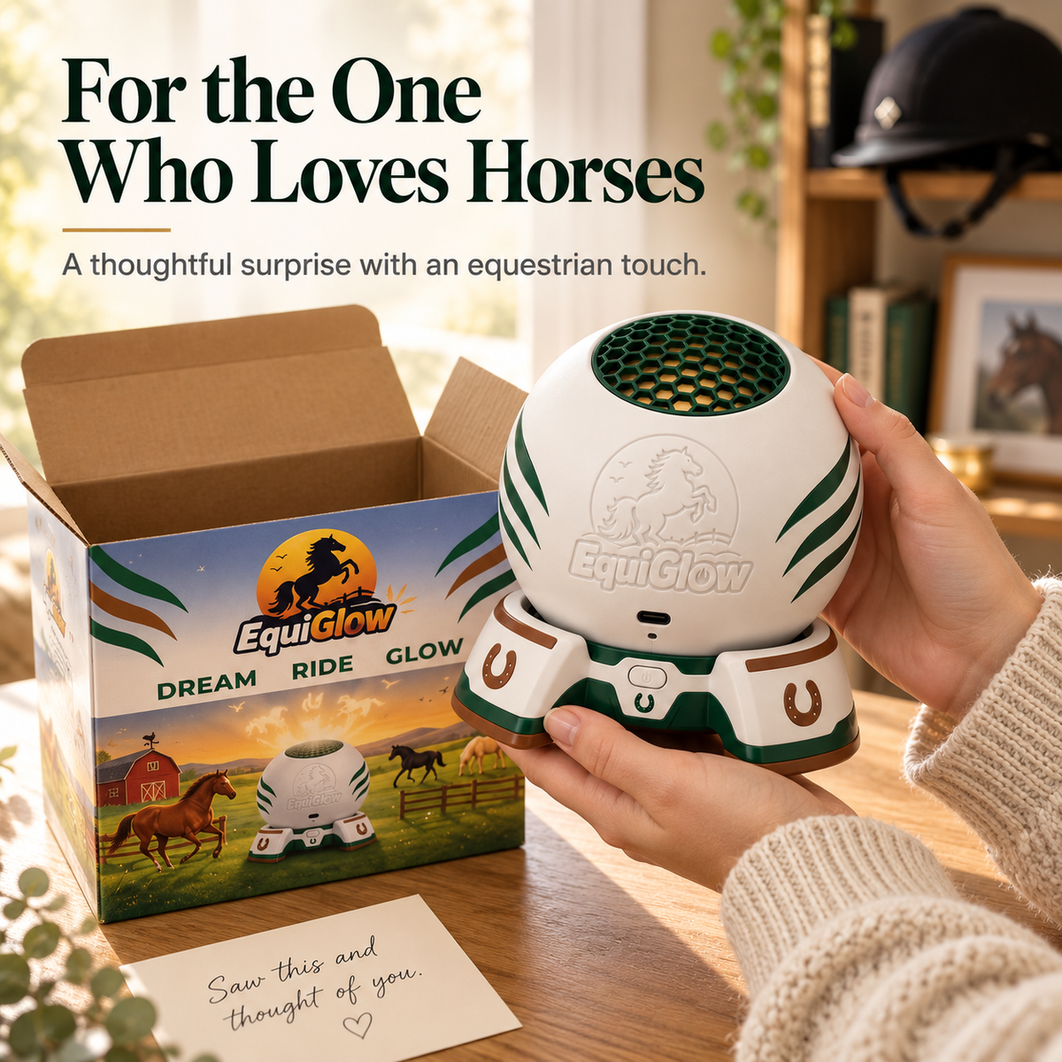 🐴360° Smart Horse Scene Projector | A Little Ranch in Your Room