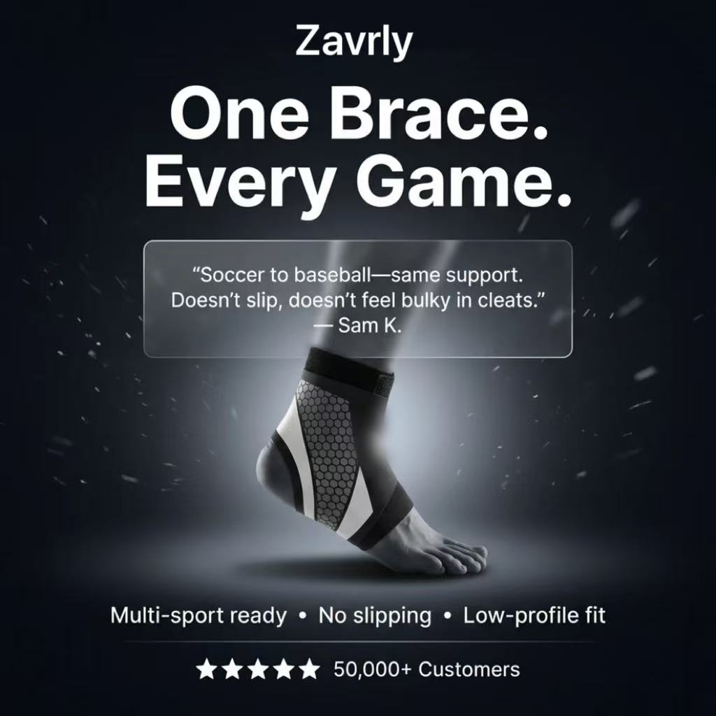 🔥Limited Time 50% OFF🔥-Adjustable Compression Ankle Brace