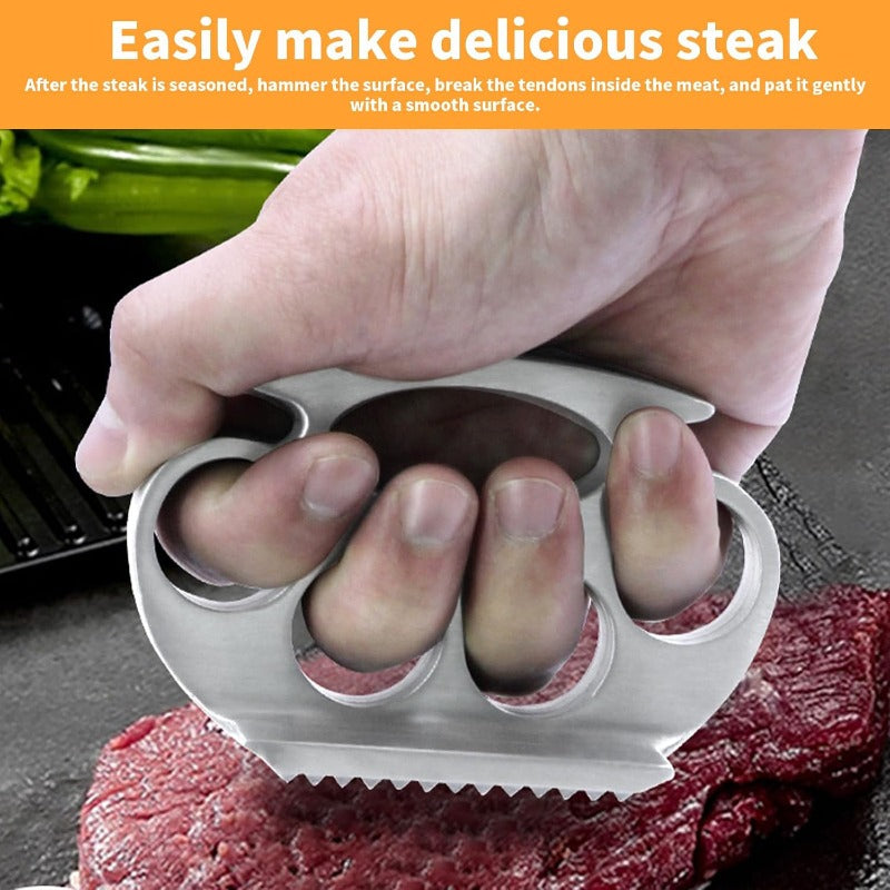 Ergonomic Palm Press Tenderizer