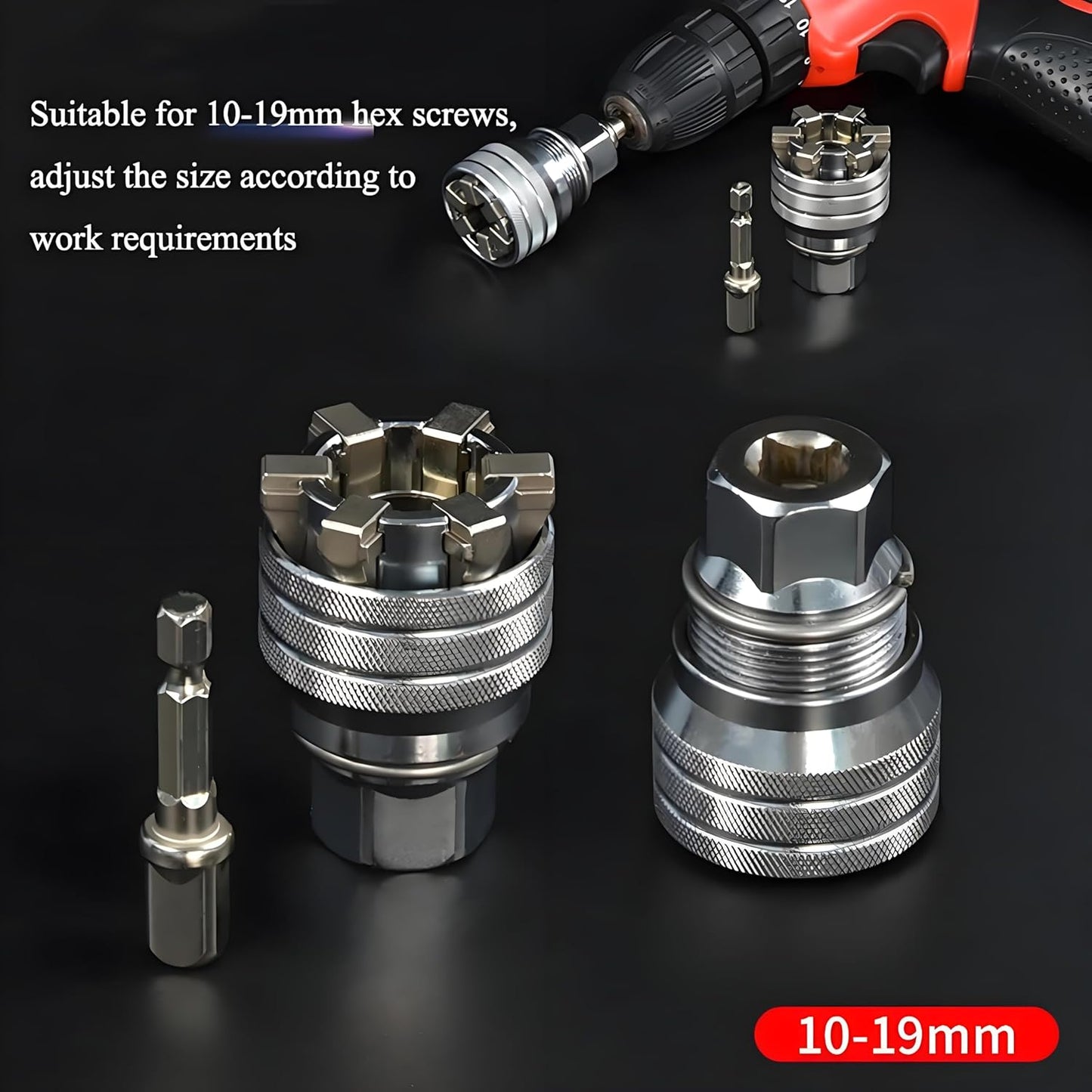 🔥Multi-Function Universal Socket Wrench Tool-Father's Day Gifts