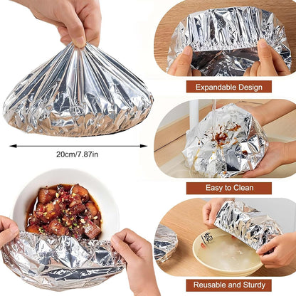 🍲Best Sellers🔥Food container aluminum foil heat-retaining cover