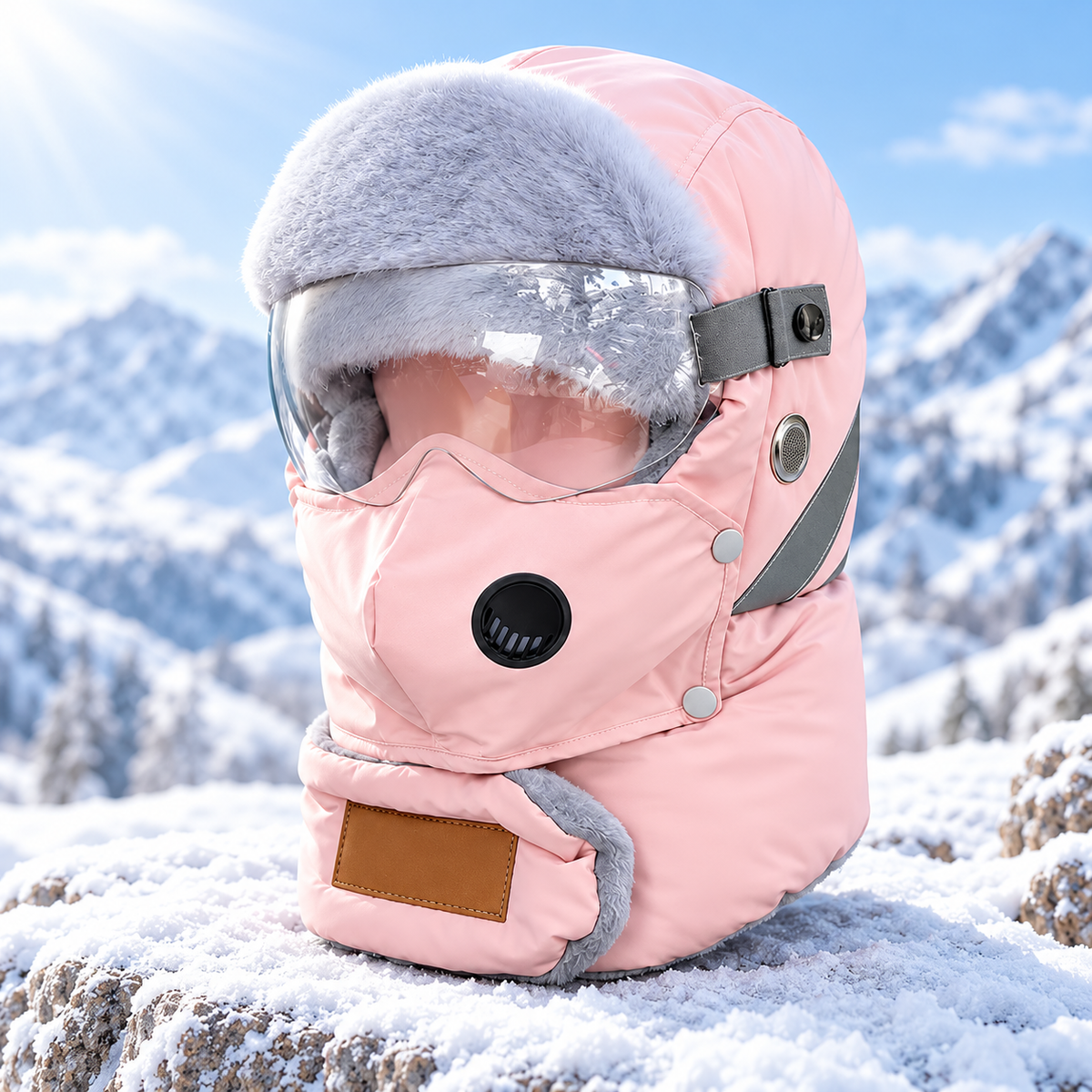 5-in-1 winter thermal ushanka hat product image