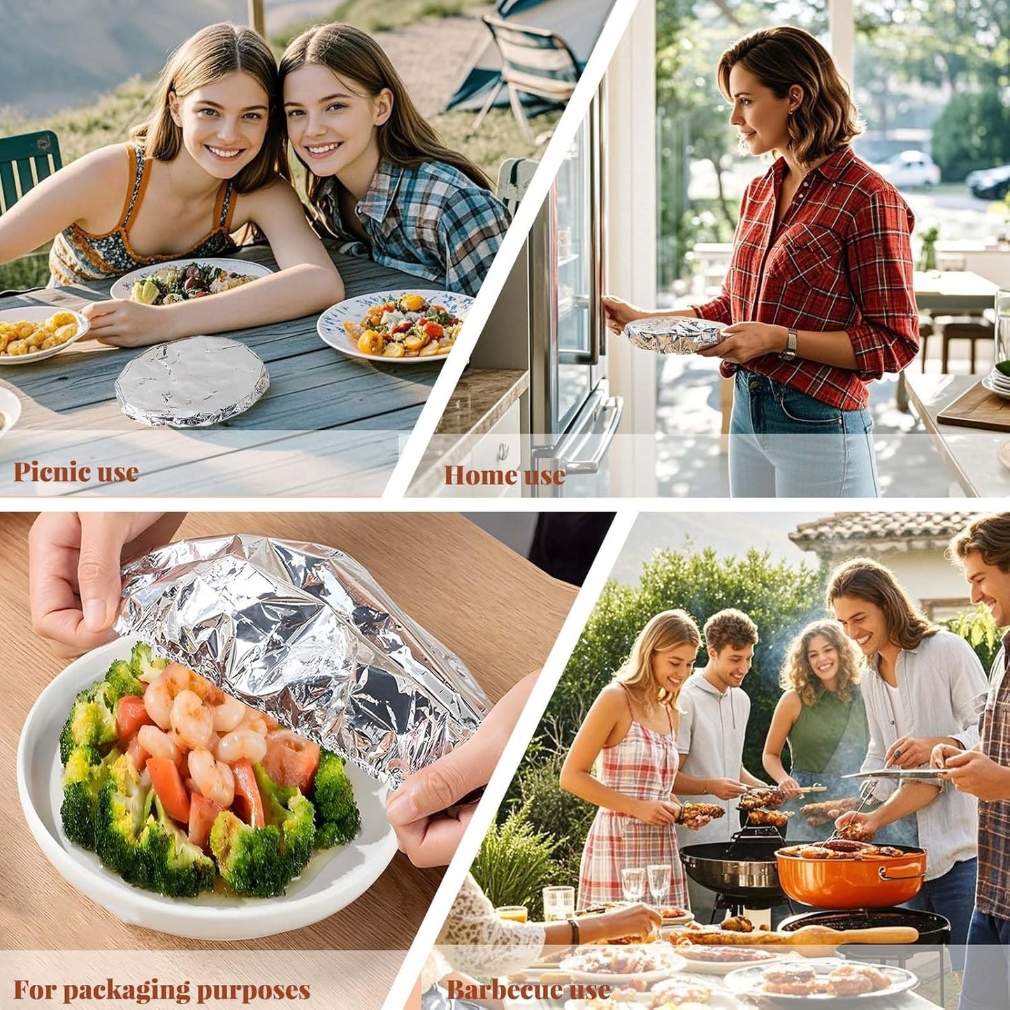 🍲Best Sellers🔥Food container aluminum foil heat-retaining cover