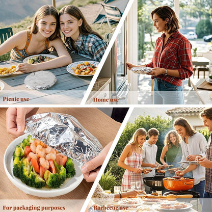 🍲Best Sellers🔥Food container aluminum foil heat-retaining cover