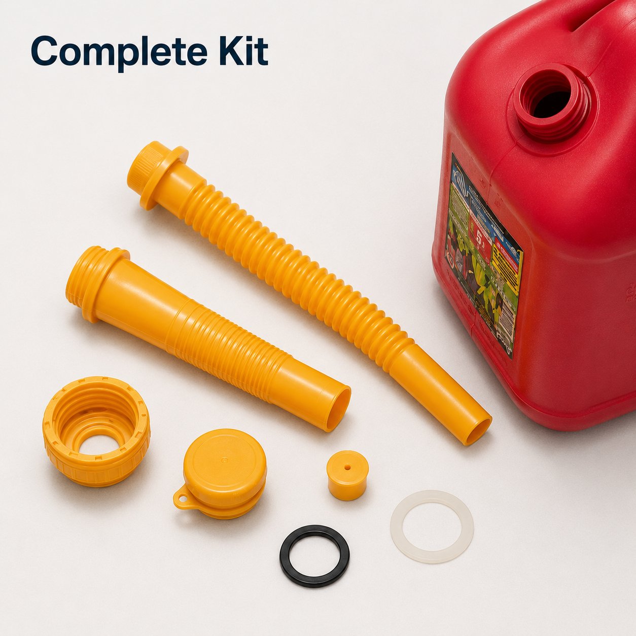 🔥LAST DAY 50% OFF - 🛠️Spill Less. Pour Better. Keep Your Old Gas Can Working