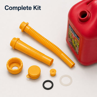 🔥LAST DAY 50% OFF - 🛠️Spill Less. Pour Better. Keep Your Old Gas Can Working