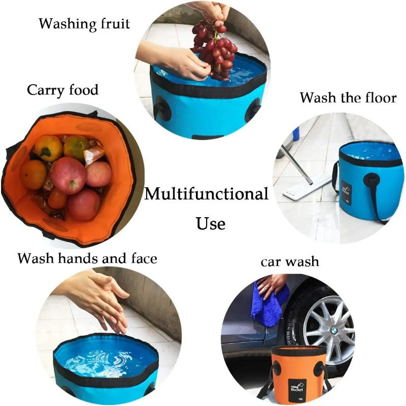 Multipurpose Foldable Outdoor Bucket