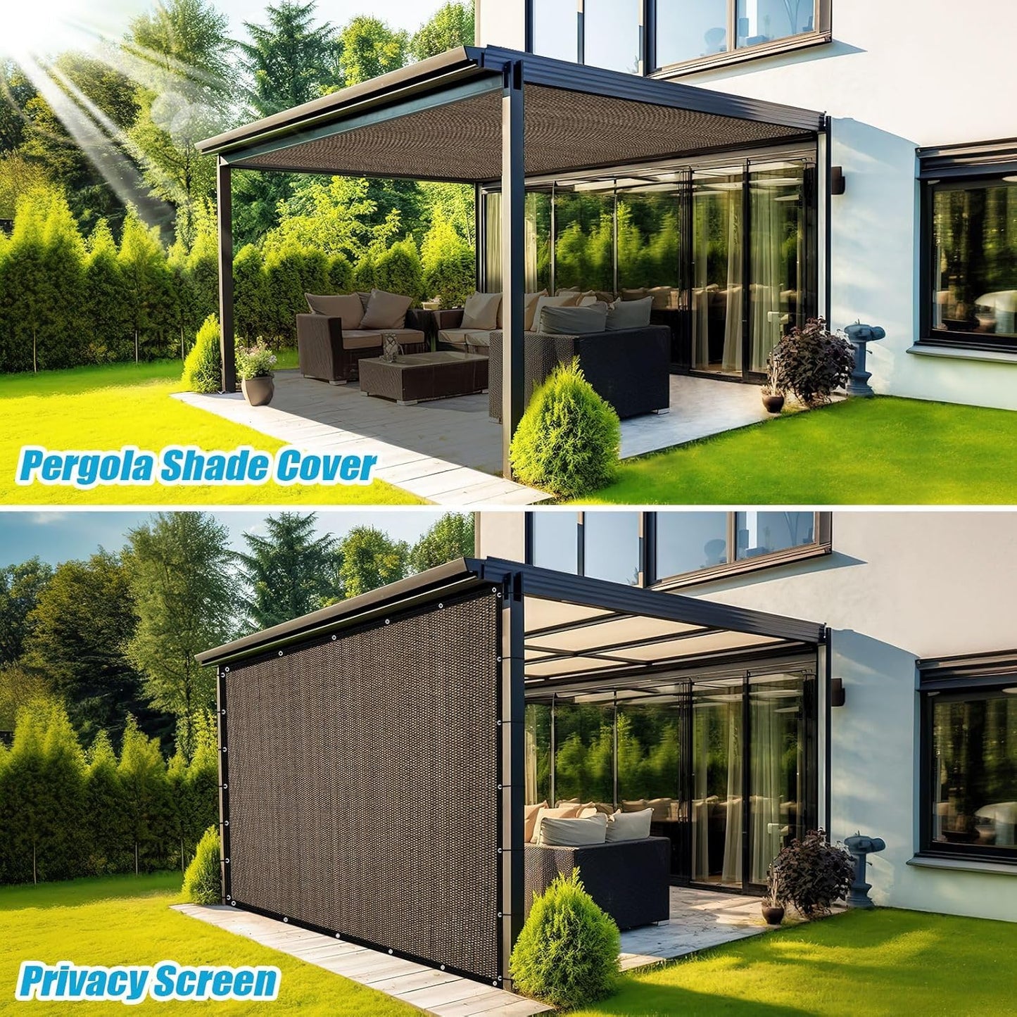 🌞Summer Hot Sale Promotion-50% OFF🔥-Outdoor courtyard shade net