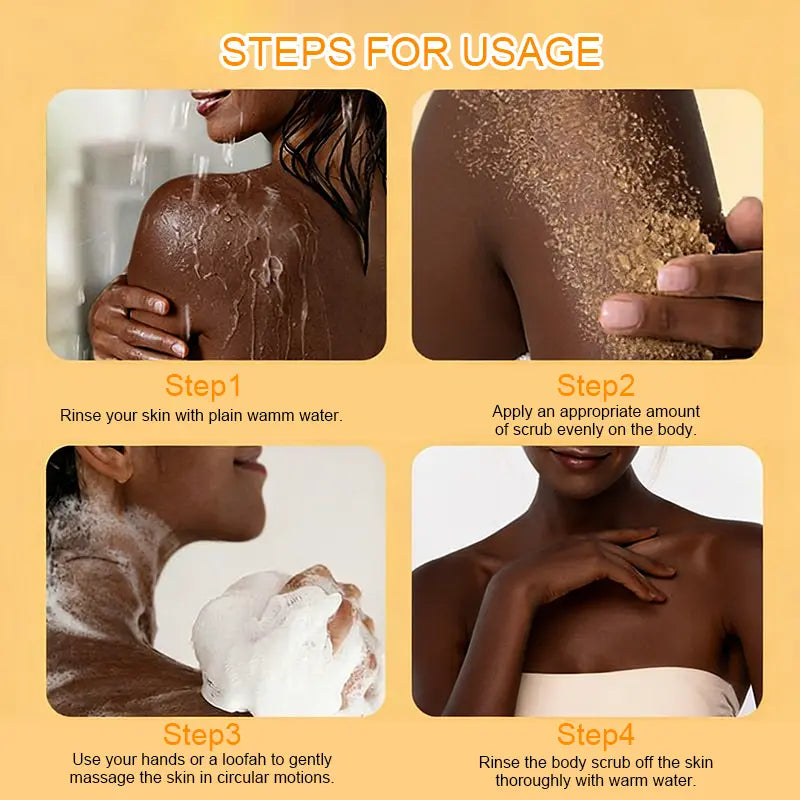 How to use turmeric body scrub