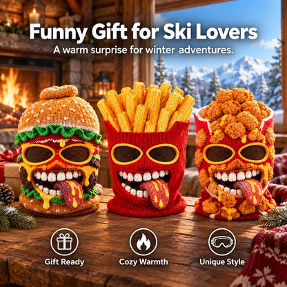 🍔🍟 Squad Goals! The Funniest Fast Food Ski Mask For Winter 2026! ⛷️❄️