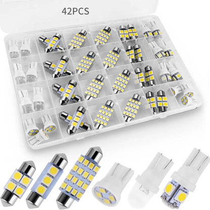 💡70 & 42 Pcs Interior Car Light Kit