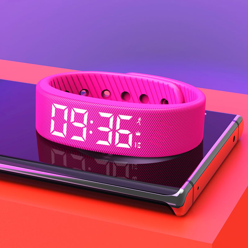 ⌚Vibration Alarm Clock Watch for Sleepers – Gentle Silent Wearable Alarm Wristband, No Noise Personal Wake Up Device for Bedroom & Travel