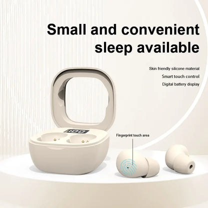 Sleep Earbuds for Side Sleepers,Invisible Smallest Wireless Bluetooth Earphones,Hidden Headset for Small Ears,Earbuds with Mic for Phone