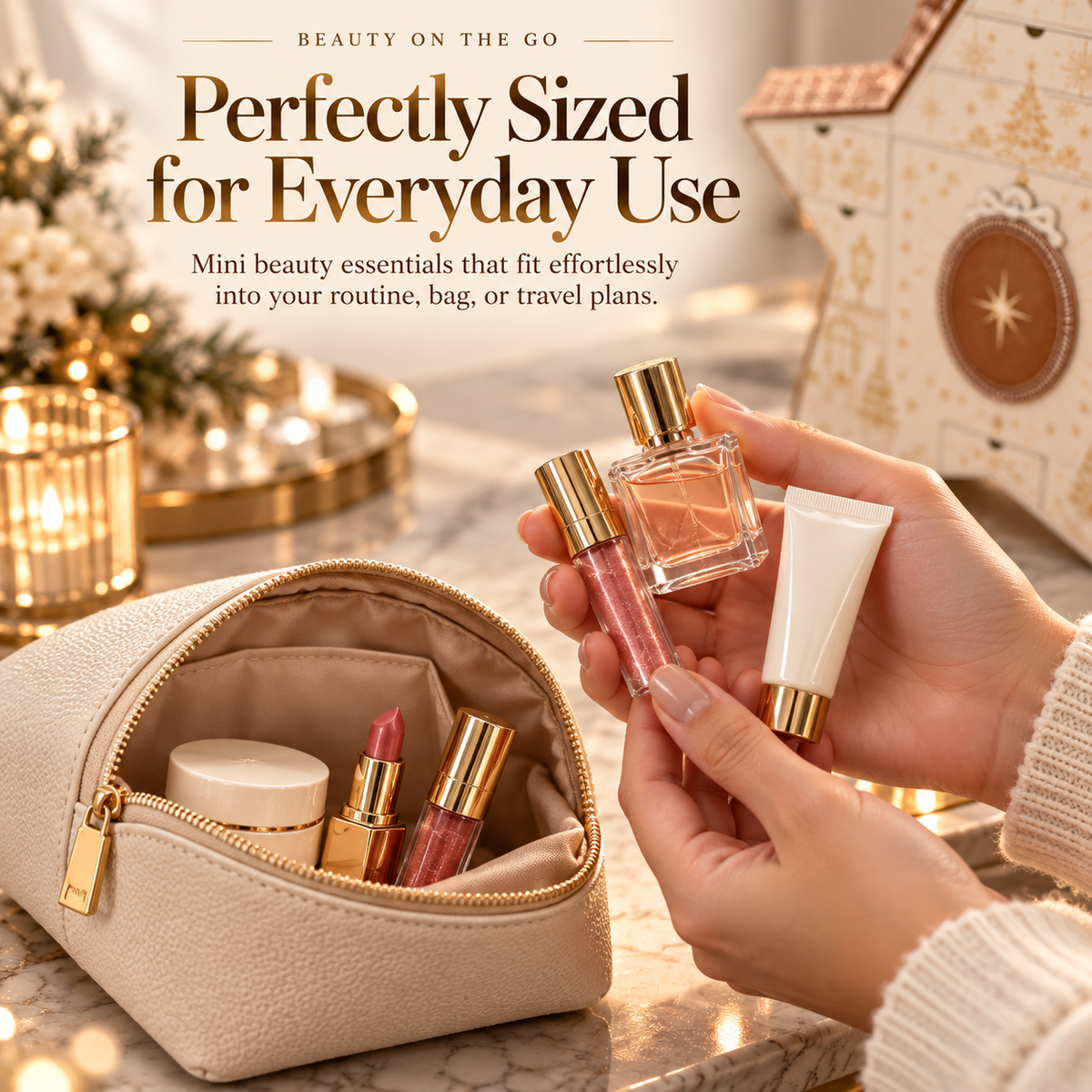 💄Starry Beauty Advent Calendar – 24 Days of Beauty Surprises & Holiday Gift Set