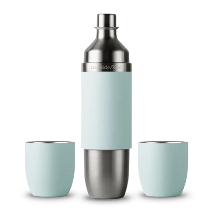 🍷✨All-in-One Insulated Wine Flask & 2 Magnetic Tumblers – 750ml Portable Set