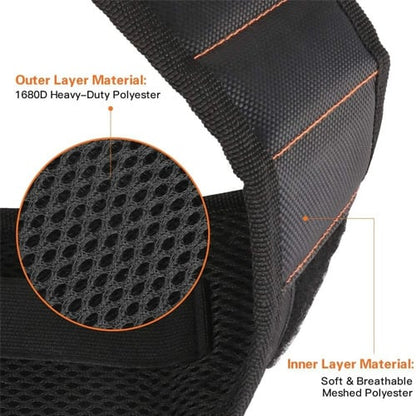 🔥Hot Sale⚡Magnet Wristband Tool Holder with 2 Storage Pockets