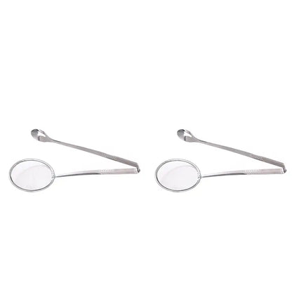 🔥2-in-1 Stainless Steel Strainer Tongs – Grab, Drain & Serve with One Tool