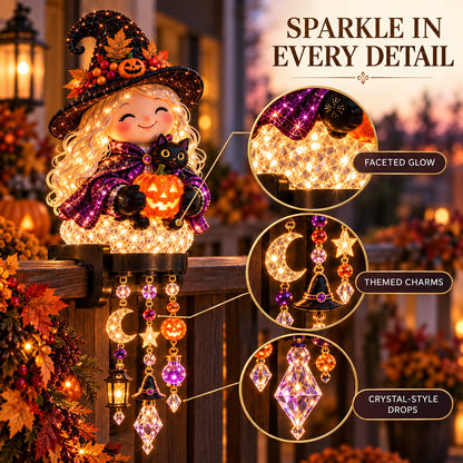 🎃Halloween Porch Magic Cascade Railing Lights
