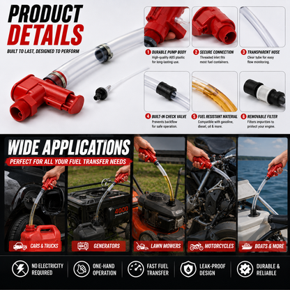⛽VP Racing Fuels 33320 Trigger Hose – Fast, Spill-Proof Fueling for Racers & Riders!