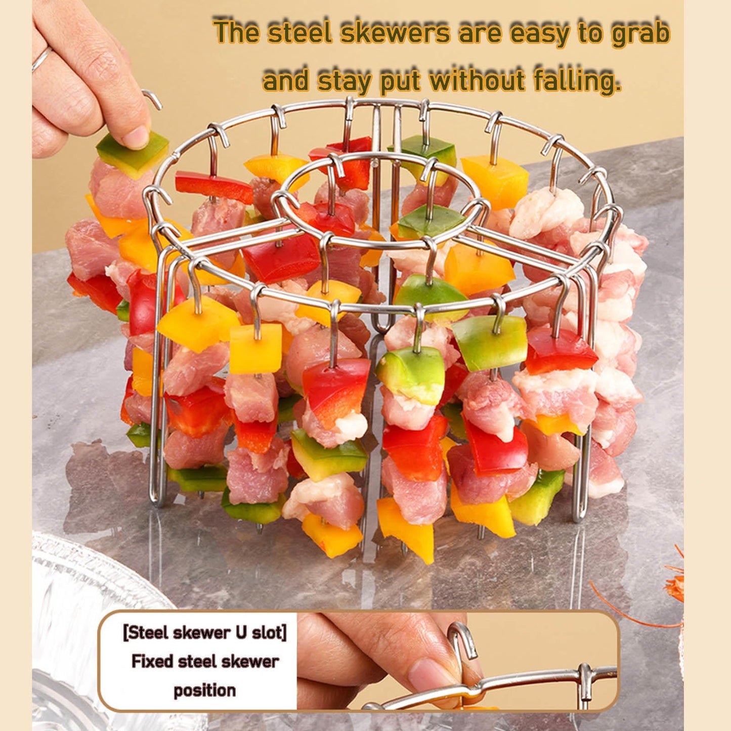 Air Fryer Skewer Rack