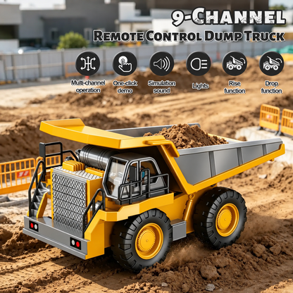 🚜 RC Construction Crew – 4-Machine Remote Control Building Fleet 🚧(Free Shipping ✈️)
