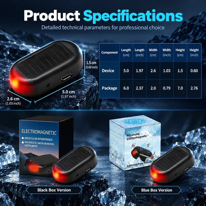 🚗Electromagnetic Snow Removal & Anti-Freeze Device for Vehicles — Molecular Interference Technology❄️