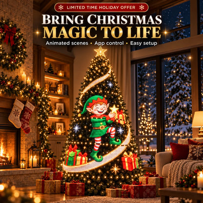 🎄 Bring Your Tree to Life™ – Smart Animated Christmas Tree Light Show