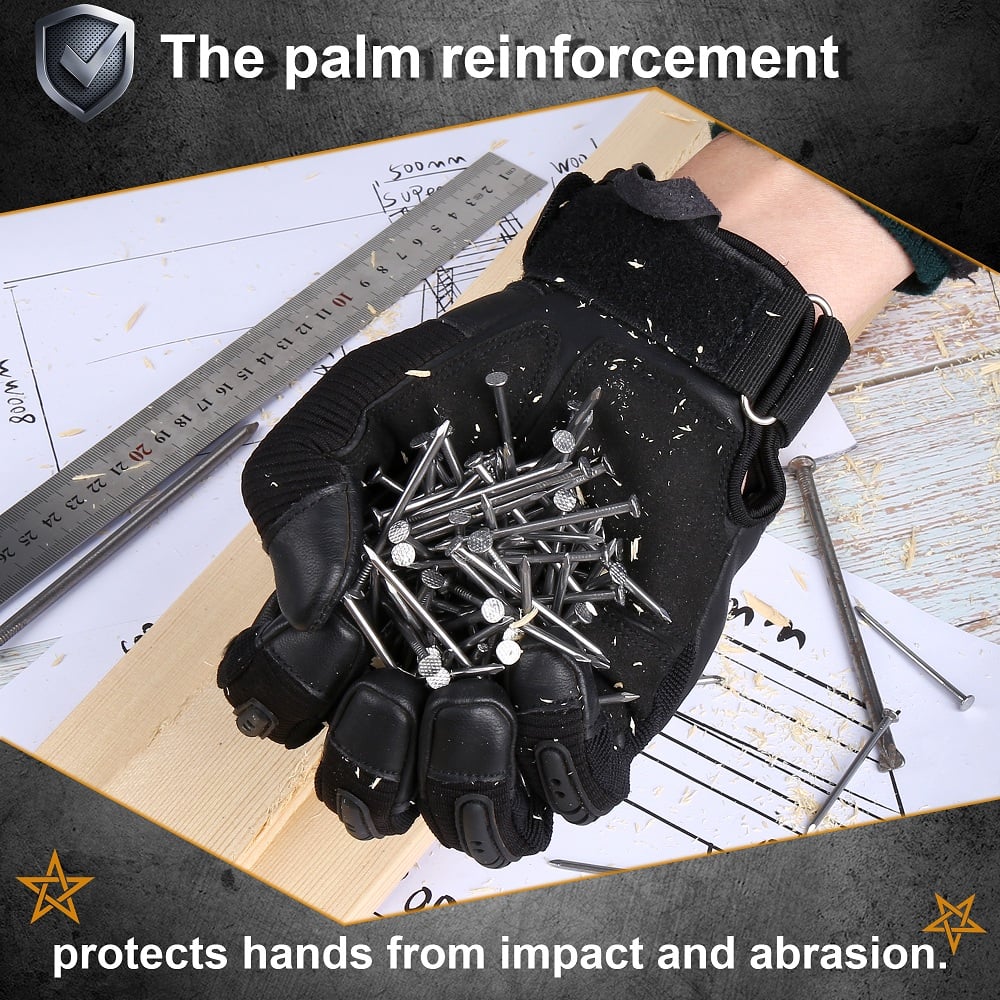 🔥Limited-Time 70% OFF🧤Full-Finger Protective Tactical Gloves|Grip. Protect. Keep Moving.