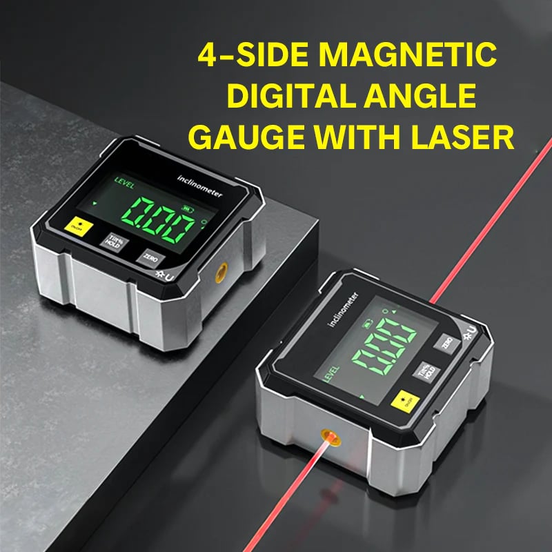 🧲📐 Stop Guessing — Measure with ±0.2° Precision Digital Angle Gauge
