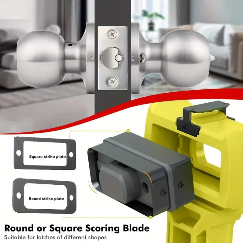 🔨 Door Latch Installation Kit – Precision Mortise Tool for Fast & Accurate Door Lock Installation