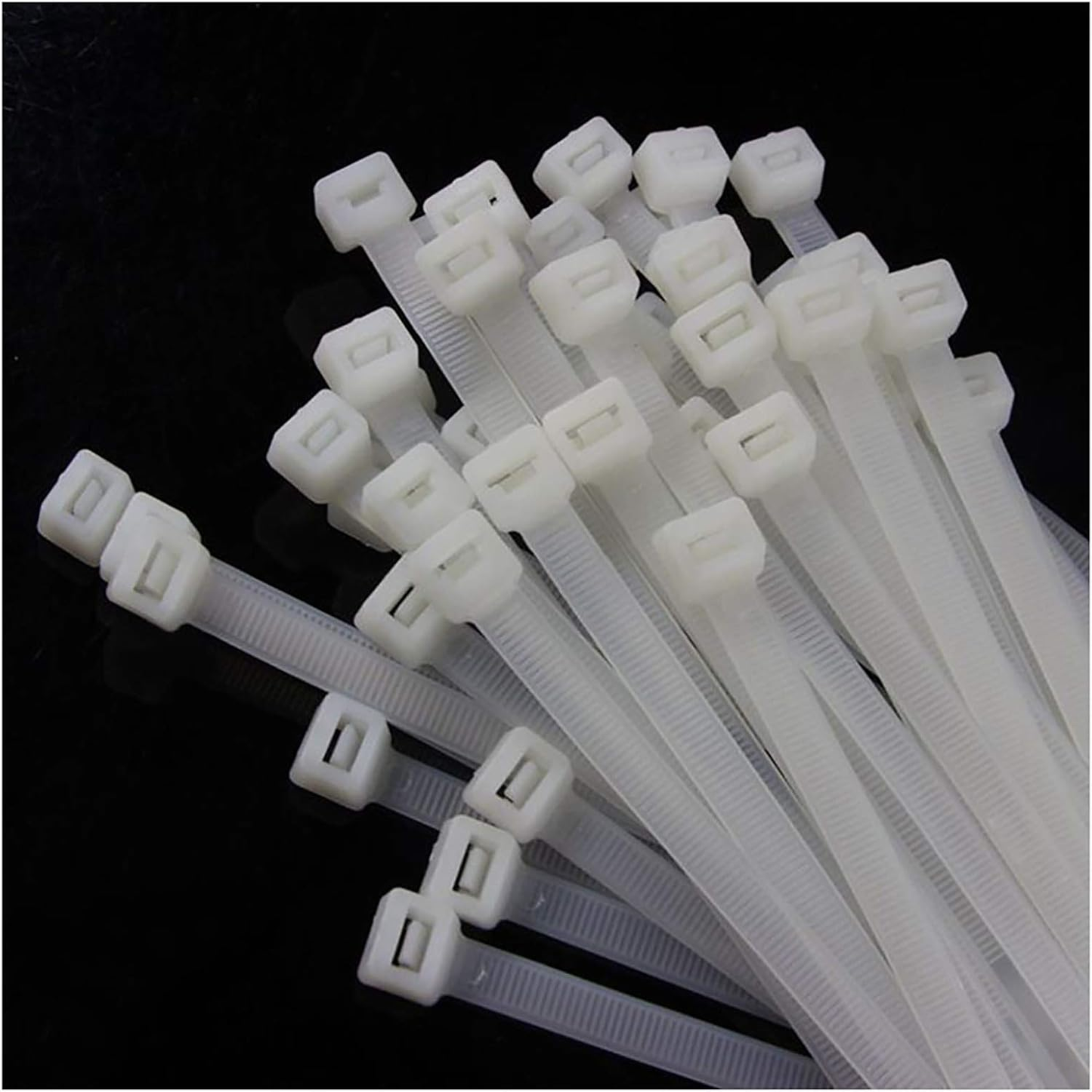 🛠️100-Pack Heavy Duty 16-Inch Cable Ties – UV Resistant