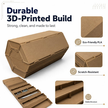 3D Printed Modular Storage Box – Stack, Organize & Customize Your Workspace