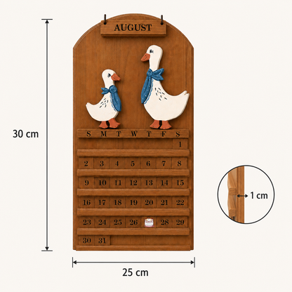 📅Goose Welcome Perpetual Farmhouse Calendar