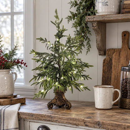 🎄Buy 2 Get 20% OFF🎁Vintage Lighted Norfolk Pine Trees