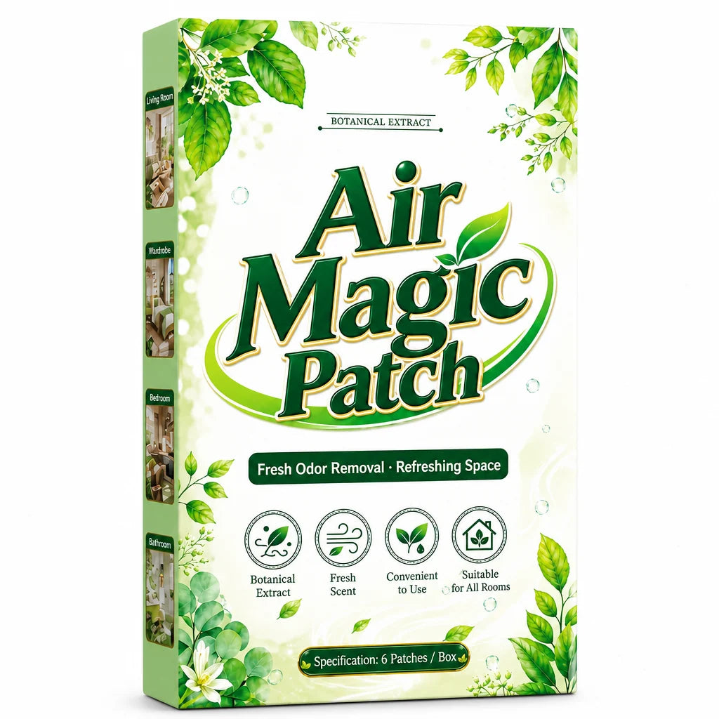 🧪🌿 Botanical Mold Control Patches – 6-Piece Peel & Stick Pads for Damp Bathroom, Kitchen & Hidden Corners ✨