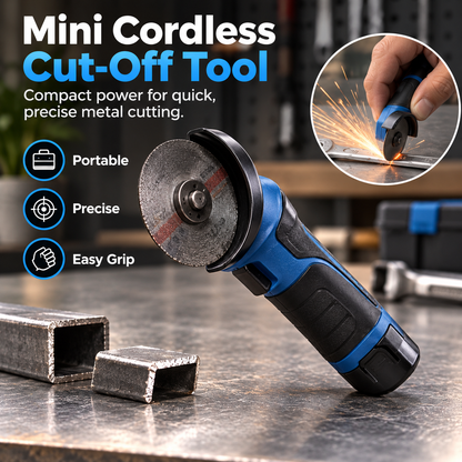 Mini Cordless Metal Cut-Off Tool – Compact Cutter for DIY Repairs