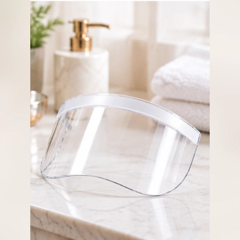 ✨ Waterproof Lash Extension Shower Protector – Clear Curved Visor for Showering & Hair Washing, Lash-Friendly Water Deflector 💧👁️