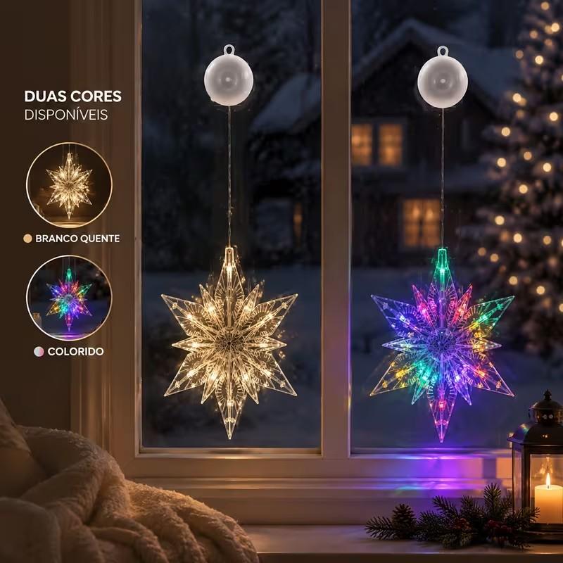 🎄✨ DIY Christmas Suction Window Lights – 11 Festive LED Shapes, Battery-Powered & Reusable, No-Drill Christmas Window Decorations with Warm White & Colorful Lighting 🎅❄️