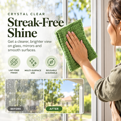 🧽✨ Reusable Kitchen Cleaning Towel Roll 💦 | Super Absorbent, Washable & Multi-Surface Cleaning Cloths 🏡💚