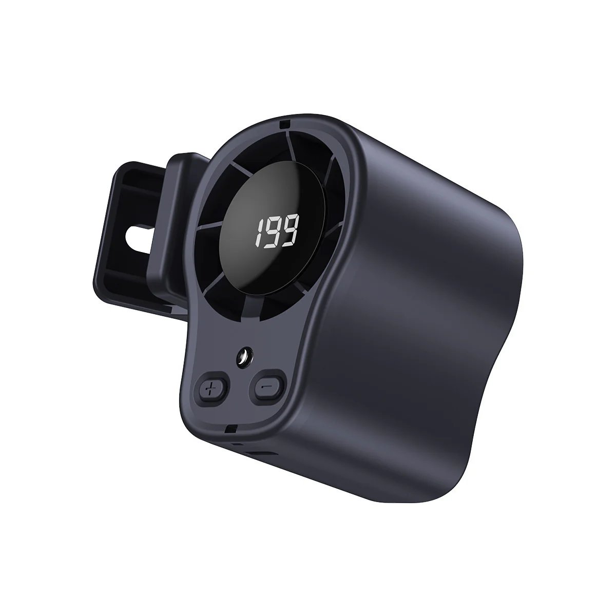 🔥2026 Semiconductor Cooling Car Clip On Fan - 360° Rotation