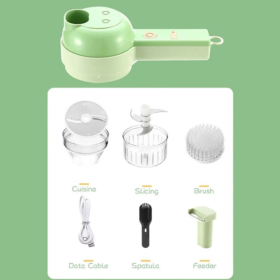 4 in 1 Food Processor for Fruits, Vegetables and Meats