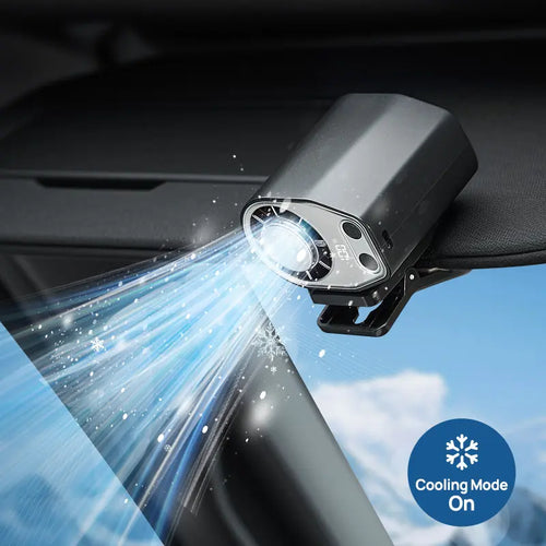 🔥2026 Car Clip On Fan with LED Display