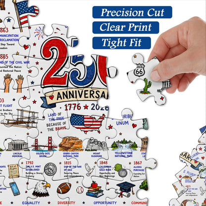 Patriotic America Jigsaw Puzzle 1000 Pieces