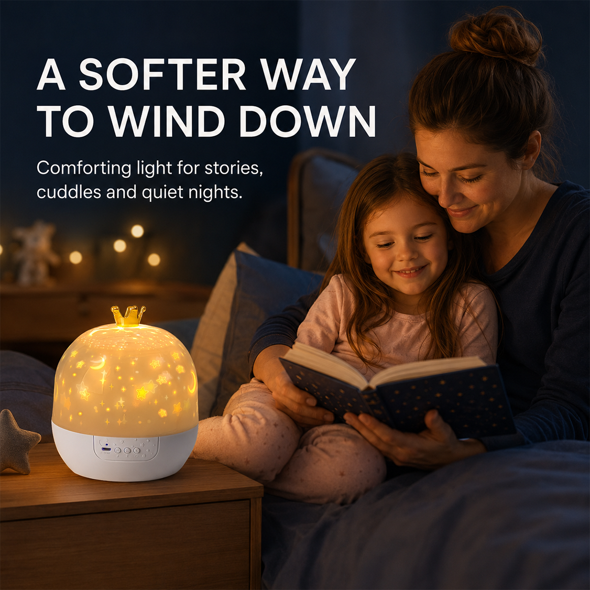 Bvuyomi Night Light Projector-21 sets of patterns
