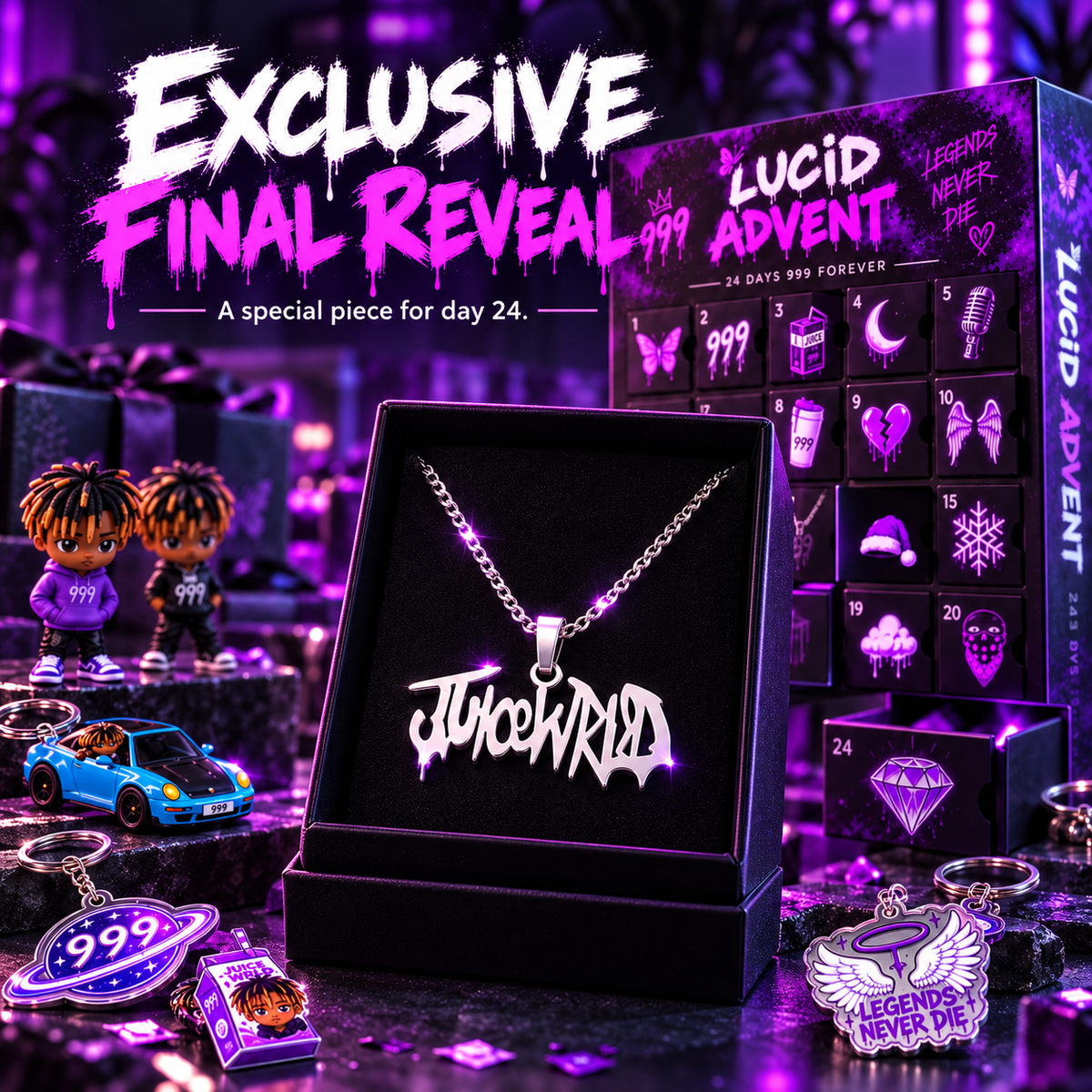 🧸Lucid Advent 24-Day Collectible Calendar