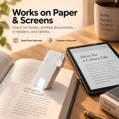 📚 Smart AI Bookmark & Digital Highlighter – Scan, Save & Organize Every Great Idea