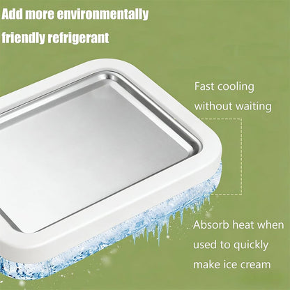 📦Buy 2 Get Free Shipping🎁DIY Rolled Ice Cream Maker – Turn Any Kitchen Into a Dessert Studio